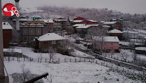 Mevsimin ilk karı yağdı