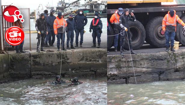 Balık adamlar arama kurtarma çalışmalarına katıldı!..