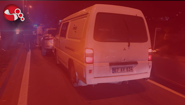 Dört araç birbirine girdi...