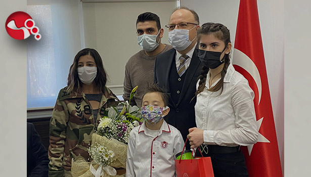 Özel Eğitim öğrencileri Vali Tutulmaz’ı ziyaret etti