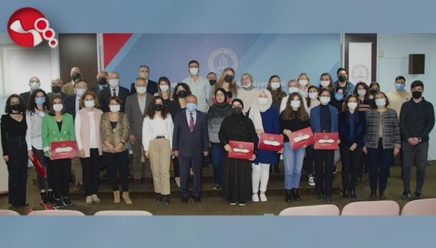 TÜBİTAK’tan burs kazanan öğrencilere teşekkür