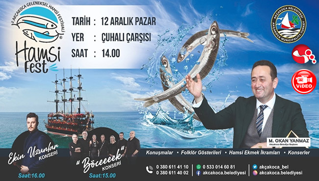 Böceeeek Grubu, Hamsi Festivali’nde sahne alacak…