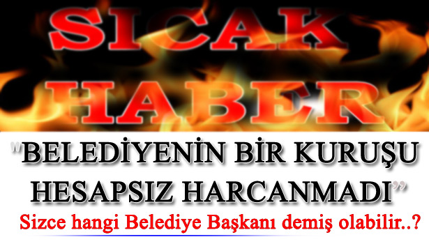 ALBAYRAK AÇIKLAMA YAPTI