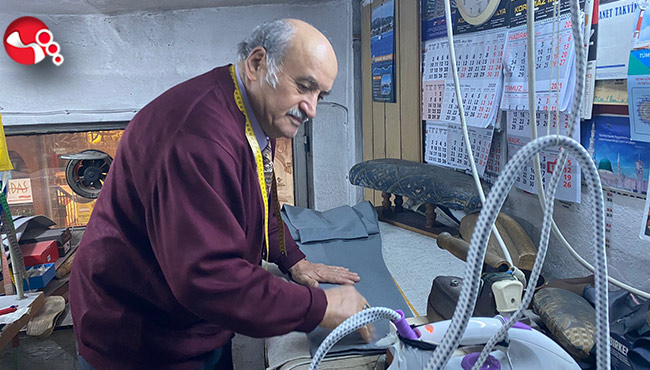 61 yıllık terzi, annesinden öğrendiği mesleğinin son temsilcisi...