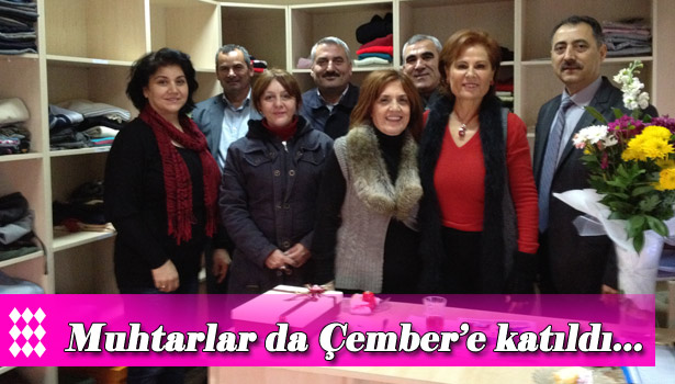 "MUHTARLARIMIZIN DESTEKLERİNİ BEKLİYORUZ"