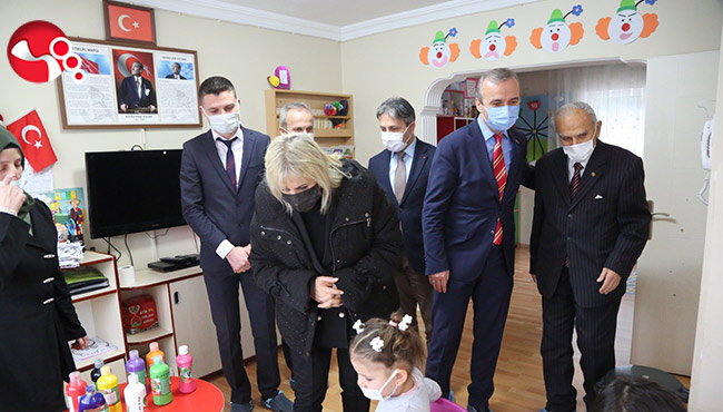 İl Milli Eğitim Müdürü Aldoğan'dan Çaycuma ziyareti