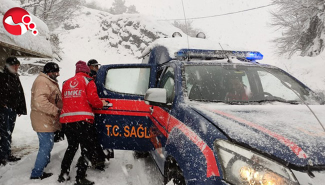 Hastanın yardımına koştular