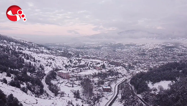 Devrek’te kar manzaraları