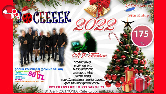 Böceeeek Grubu ve DJ Ferhat ile yeni yıla Merhaba demeye hazır mısınız?