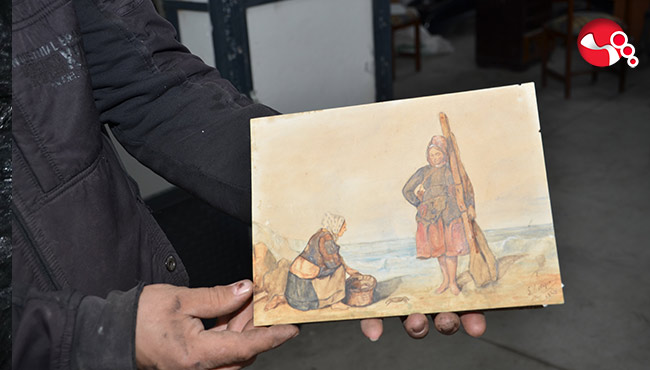 Bu tablolar ünlü ressama mı ait?