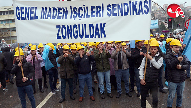 Madenci, Metal İşçisine destek verdi