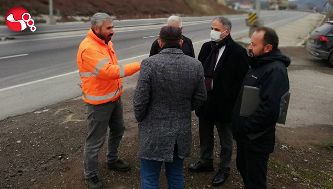 Başkan Bozkurt bilgi aldı...