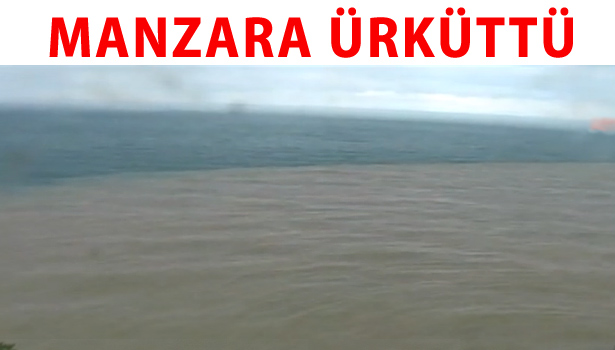 DENİZ SUYUNUN RENGİ DEĞİŞTİ