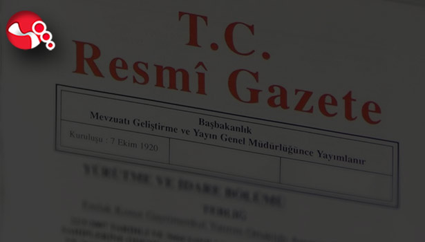 Resmi Gazetede yayımlandı!