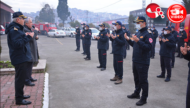 Şehit İtfaiyeciler anıldı...