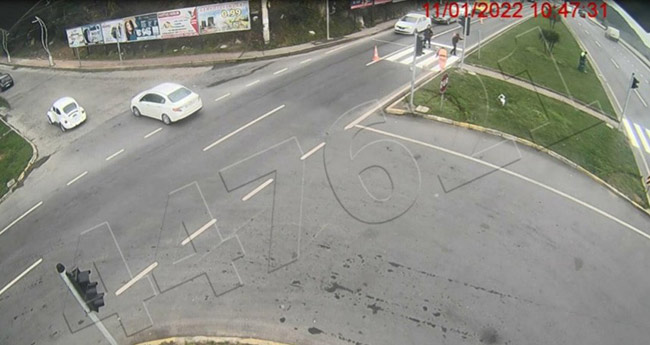 Kırmızı ışık ihlali yapan jandarma personeline 427 TL para cezası