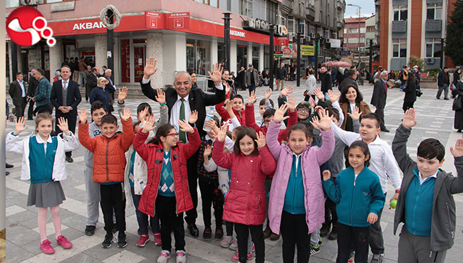 “ATATÜRK’ün yolundan giden gençler olun!”