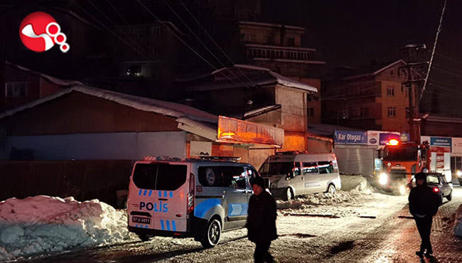 Yangından acı haber