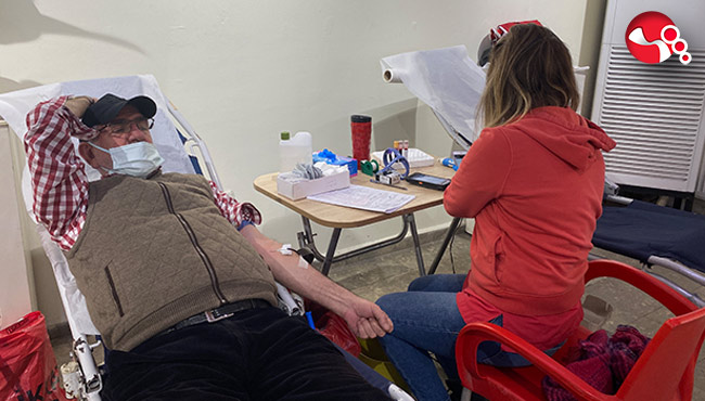 Taraftarlardan kan bağışına destek