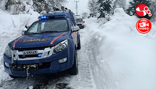 Yaşlı hastalara güçlükle ulaşıldı!!!