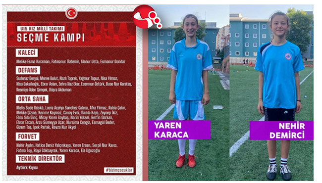 Kadın Futbolcularımıza Milli Davet...