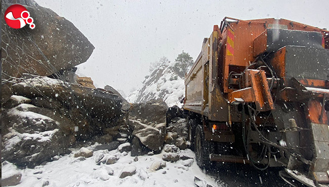 Heyelanda yaralandı