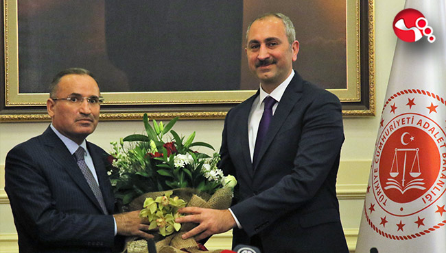 Adalet Bakanlığında devir teslim...