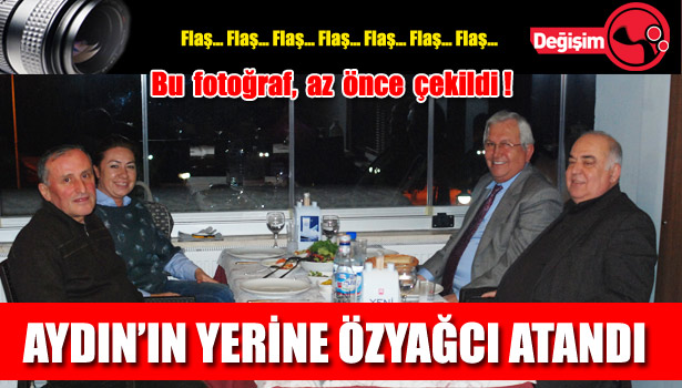 ÖZYAĞCI, BAŞKAN YARDIMCISI OLDU