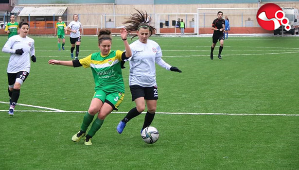 Turkcell Kadınlar Futbol Süper Ligi'nde gol şov...