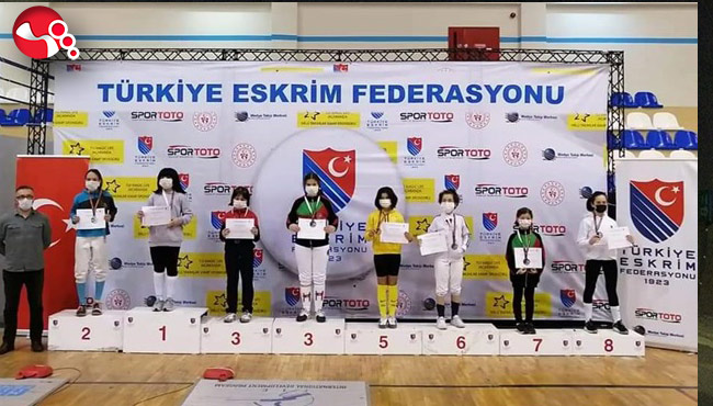 Manavgat’tan Eskrime 2 madalya…