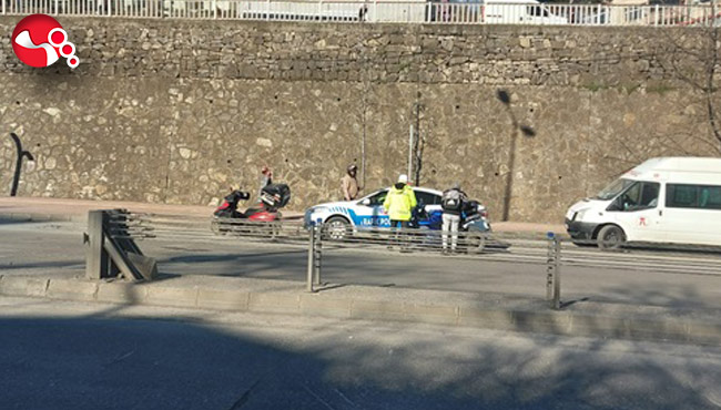 Motosikletlilere ceza yağdı!!!