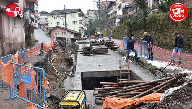 Sakindere'de inşaat çalışmaları tamamlandı...