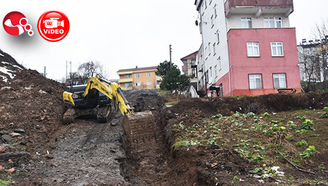 Fakülte Bölgesinde yağmur suyu taşkınları önlenecek...