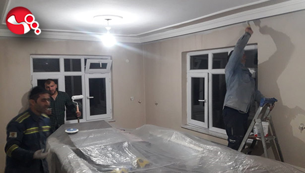 Köyün gençleri alkışı hakketti...