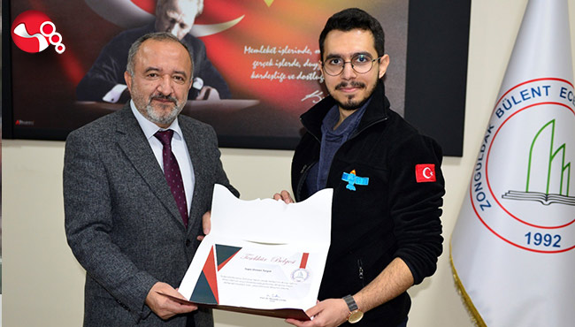 Grizu-263 Uzay Takımı Rektör Çufalı ile bir araya geldi