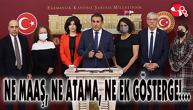 CHP’li Demirtaş, “Pandeminin yükünü çektiler ama sorunları çözülmedi”