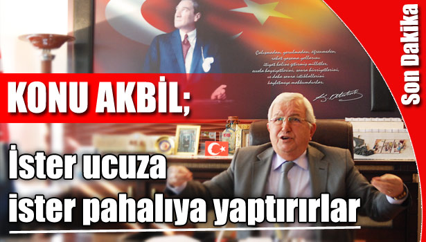 BAŞKAN, AKBİL'E SAHİP ÇIKTI