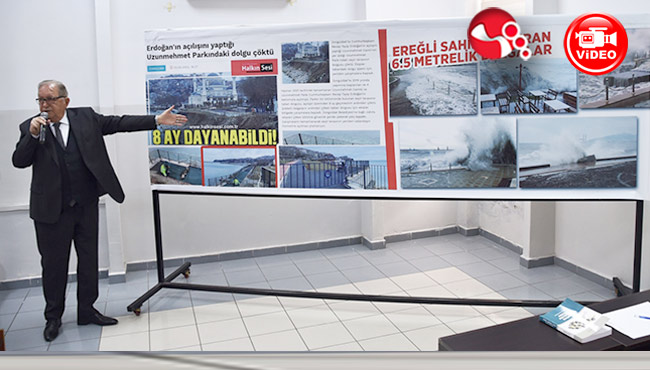 “EREĞLİ’DE CAMİYE EVET, YERİNE HAYIR...”