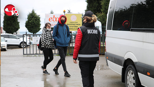 Okul çevrelerinde narkotik denetim