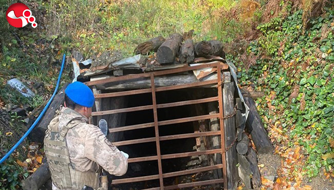 20 kaçak maden ocağı imha edildi