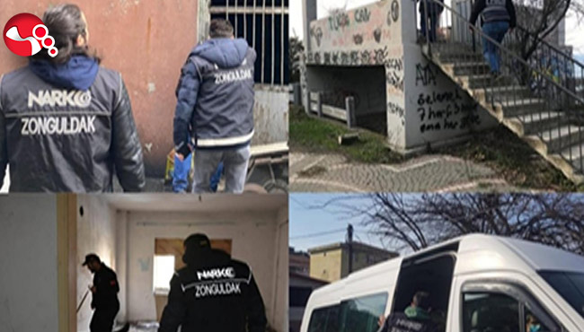 94 polis, narkotik madde arama köpeği ve dron…