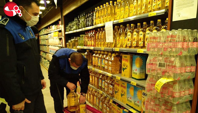 Marketlere raf ve stok denetimi