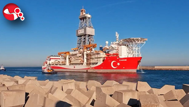 TPAO'dan Türkali-4'deki Kanuni Sondaj Gemisi'ne özel klip