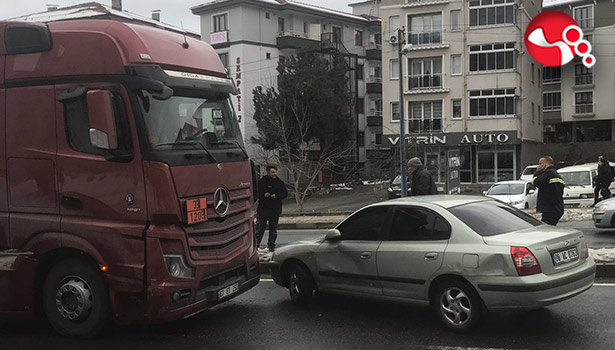 Otomobili sürükledi!!!