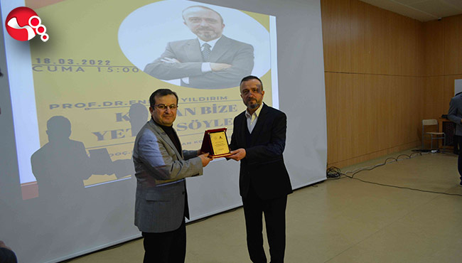 "Kur'ân Bize Yeter Söylemi" başlıklı konferans