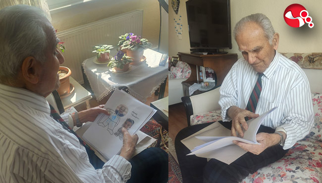 Miniklerden Emekli Öğretmeni duygulandıran hediyeler