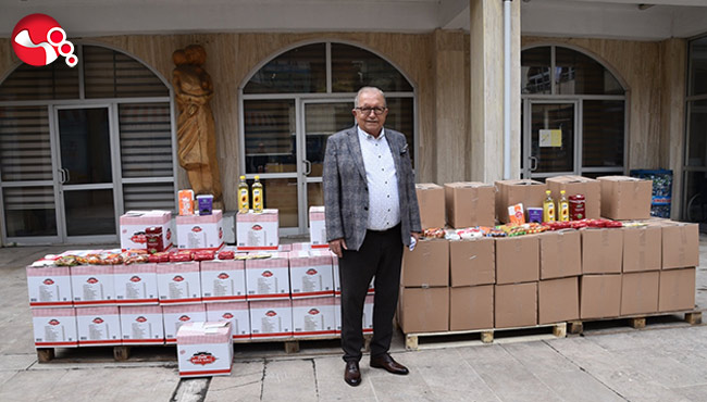 KDZ. EREĞLİ BELEDİYESİ, GIDA YARDIMINDA BULUNUYOR...