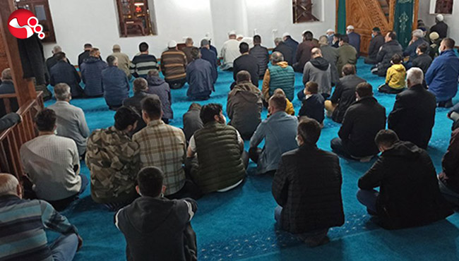 Teravih Namazları kılındı