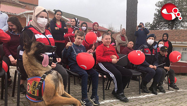 Şila ve Jandarma ekipleri sevindirdi