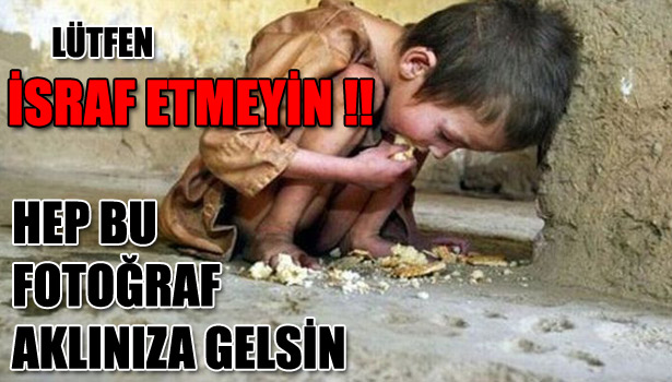 EKMEK İSRAFINI ÖNLEME KAMPANYASI